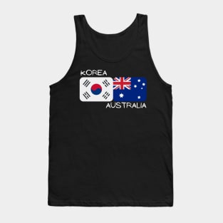 Korean Australian - Korea, Australia Tank Top